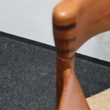 Vintage teak Danish design arm chair attributed to Bramin