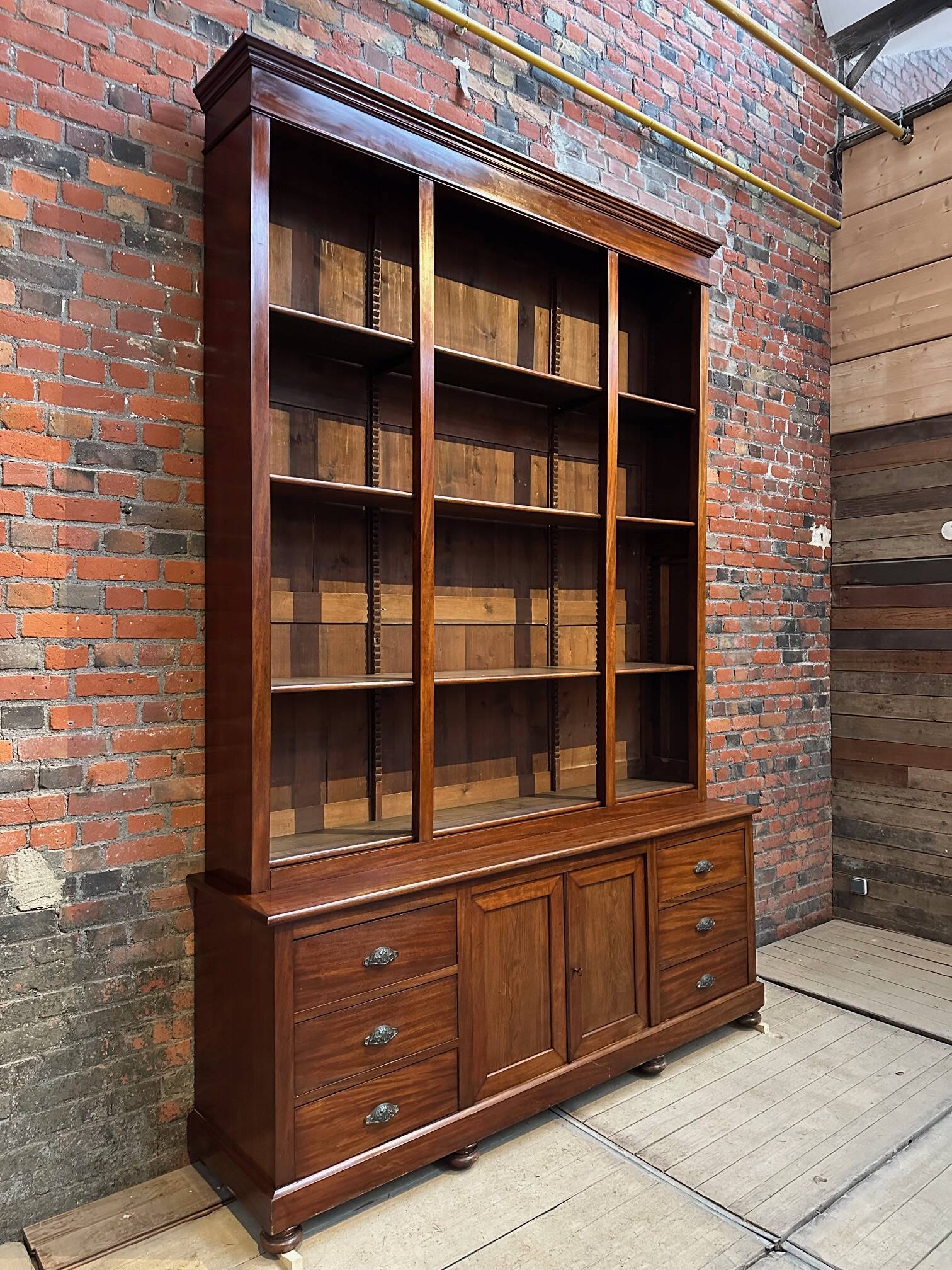 Huge Pharmacy Cabinet from the End of the 19th Century