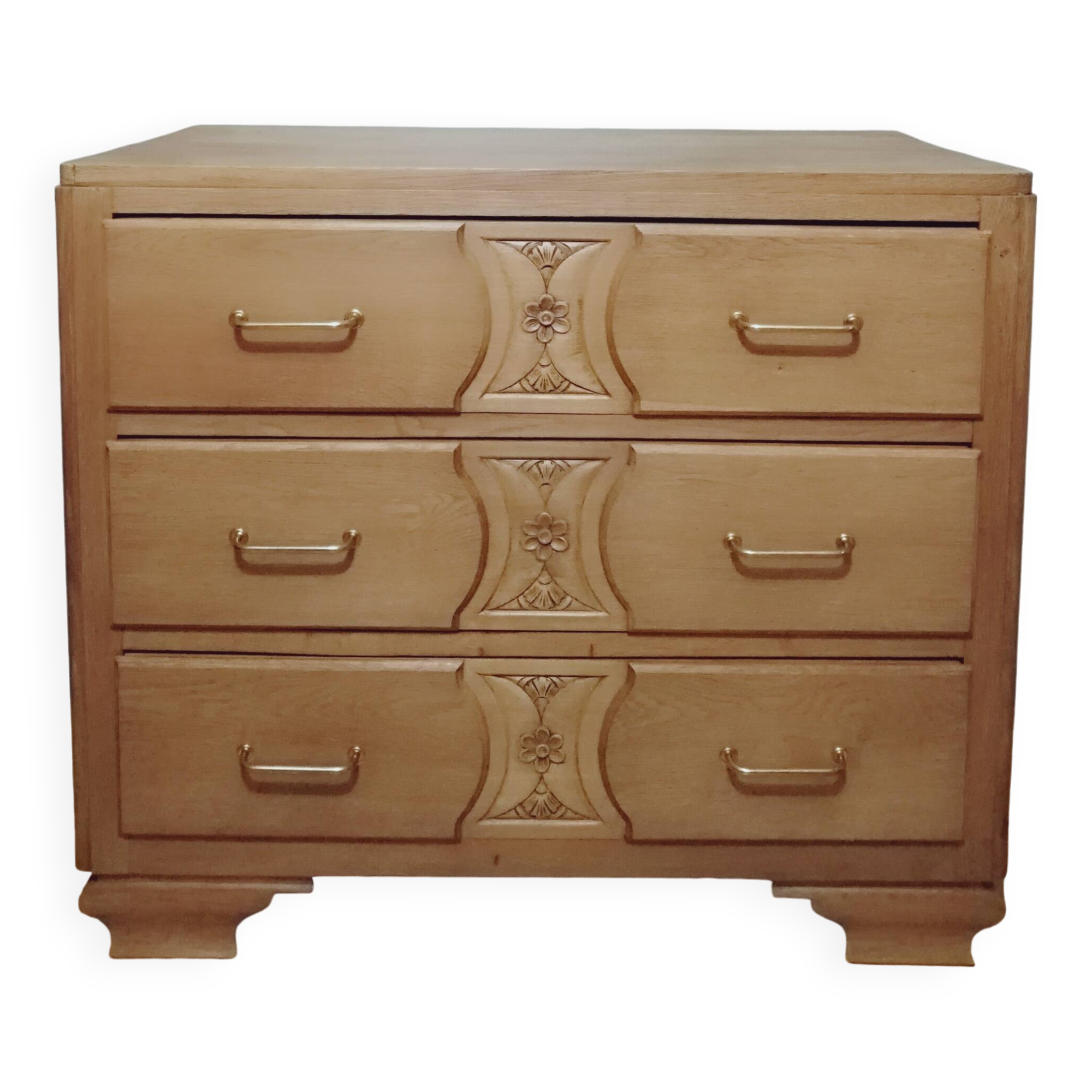 Commode art déco en chêne