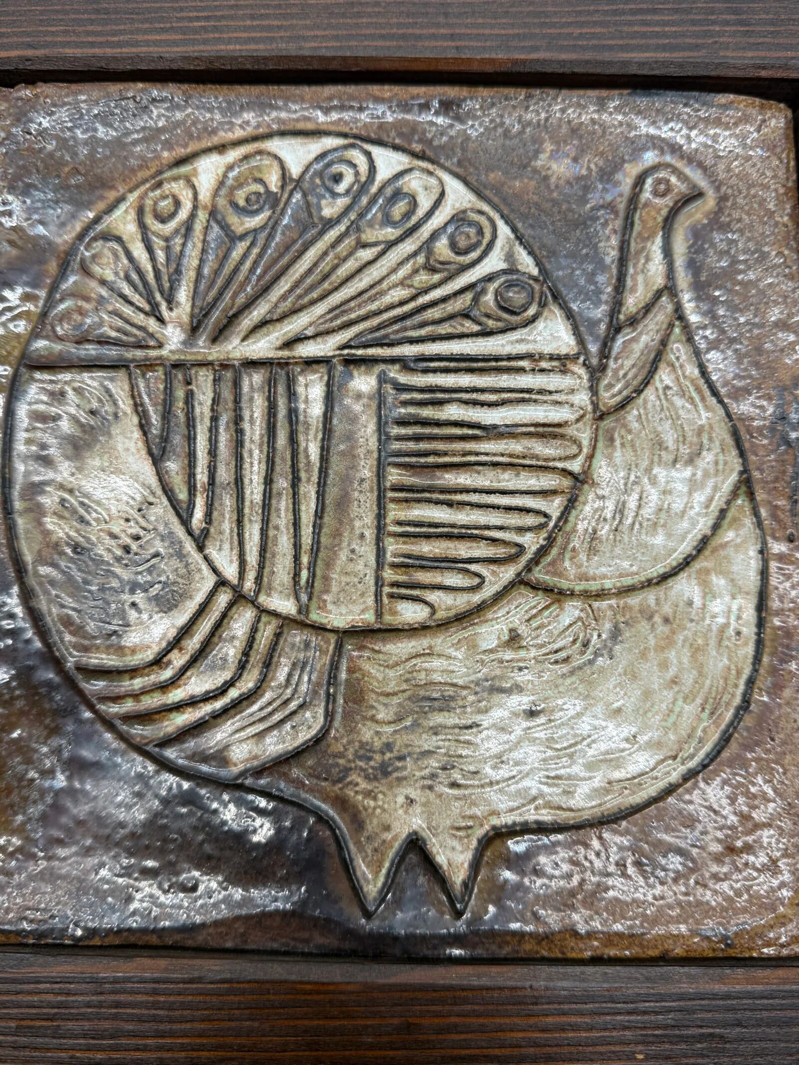 Wall ceramic "The Cyclades" by Roland Zobel – 1960s