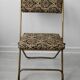Lot de chaises tissu Manufrance