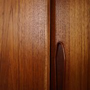 Teak highboard, Danish design, 1960s, production: Denmark