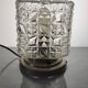 Plafonnier en verre Vintage 50