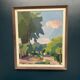 Original Swedish Oil on Canvas – “Garden” by Richard Björklund – Signed