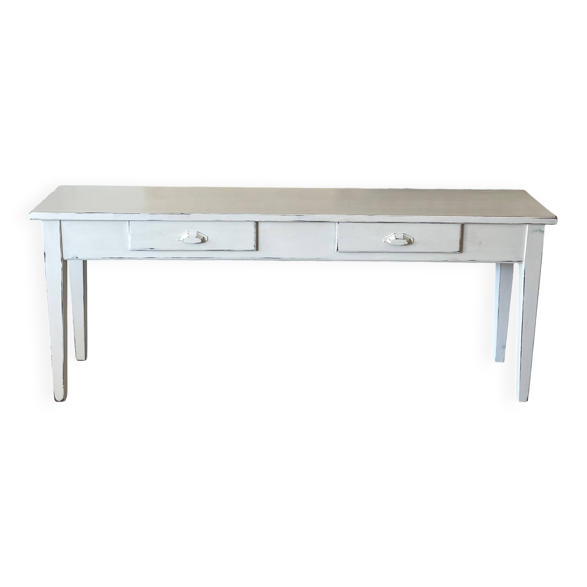 White console