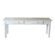 White console