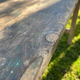 Table pliante ancienne en bois