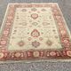 Vintage Afghan Chobi Ziegler hand-knotted rug: 193 x 154 cm