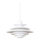 Danish vintage Verona pendant lamp by Kurt Wiborg, Jeka, 1980s
