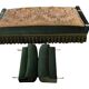 German Art Nouveau sofa bed c.1900 – green velvet