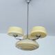 Large Art Deco pendant light in glass, 1930s