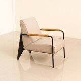 Pair of "Salon" armchairs by Jean Prouvé for Vitra 00's