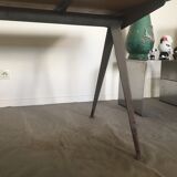 Jean Prouvé "compas" table from the 50's