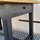 Table de ferme pieds carrés
