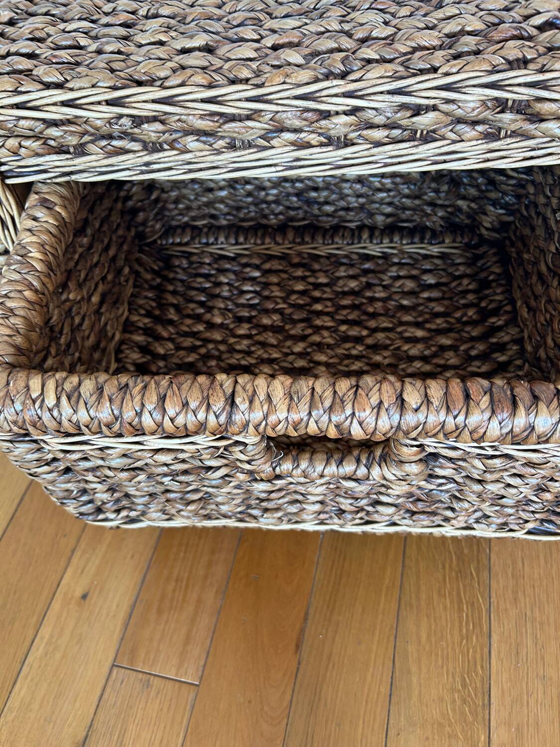 Rattan chest