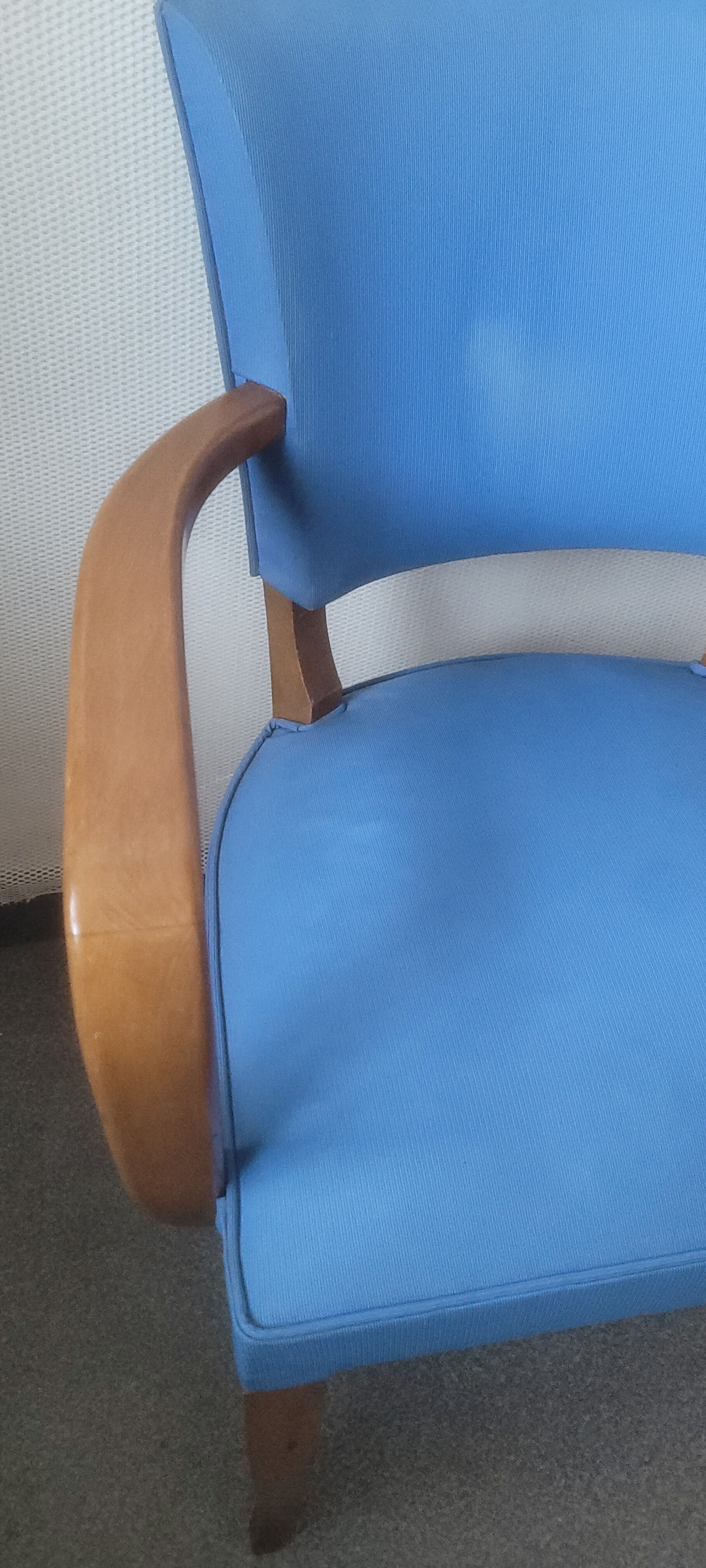 Pair of bridge armchairs