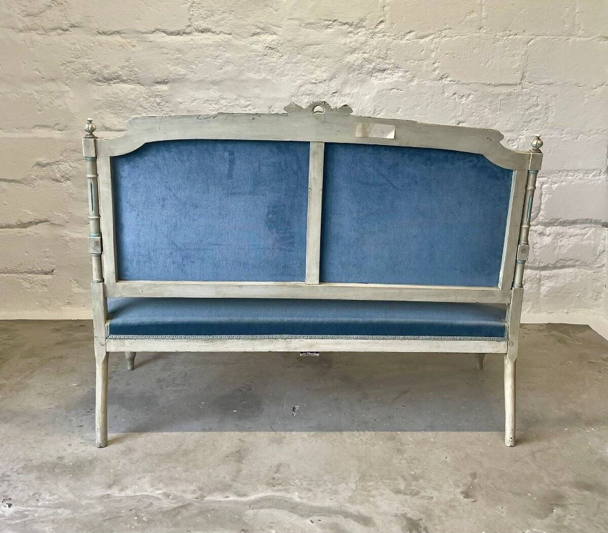 Louis XVI style living room, 6 rooms