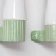 Ceramic Wall Sconces by Hans-Agne Jakobsson for Ifö, Sweden, 1960s, Set of2