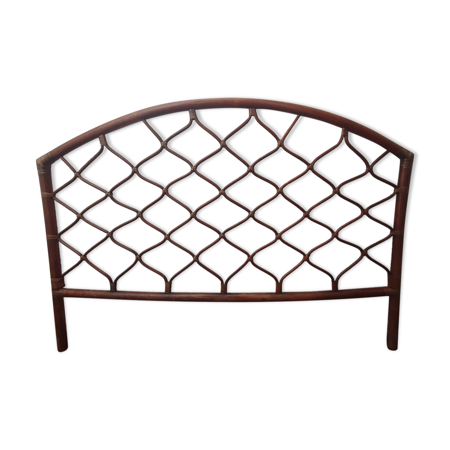 Rattan headboard
