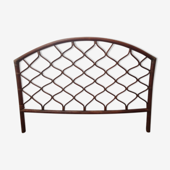 Rattan headboard