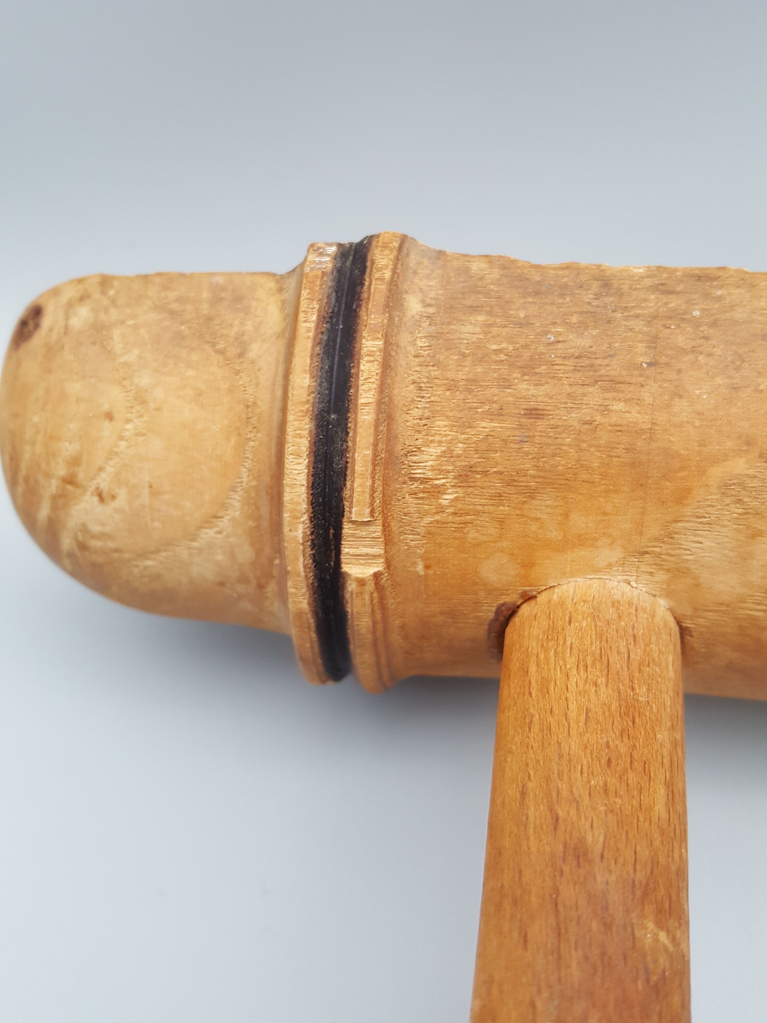 Bamboo-style imitation wooden coat rack
