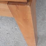 Checkered coffee table.