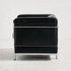 LC2 armchair by Le Corbusier, Pierre Jeanneret and Charlotte Perriand for Cassina