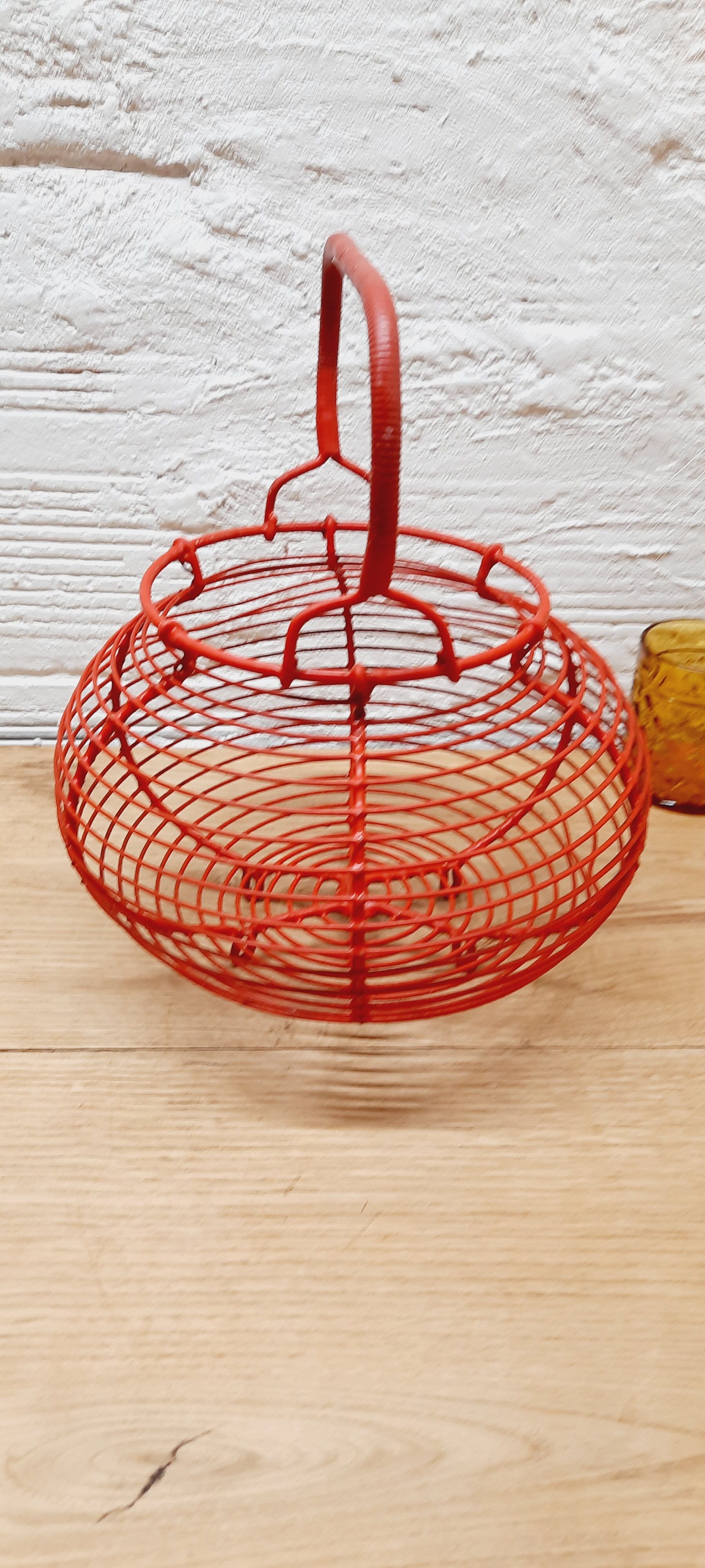Vintage egg basket