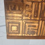 Brutalist Copper Coffee Table by Heinz Lilienthal, 1960s