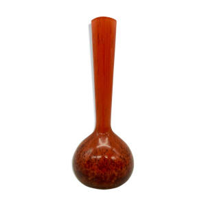 Vase soliflore rouge - bordeaux