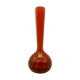 Vase soliflore rouge bordeaux vintage années 70