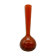 Vase soliflore rouge bordeaux vintage années 70