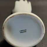 White porcelain soliflore ring holder Limoges France 20th century
