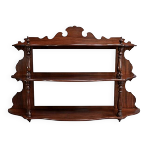 Étagère Murale en Acajou,