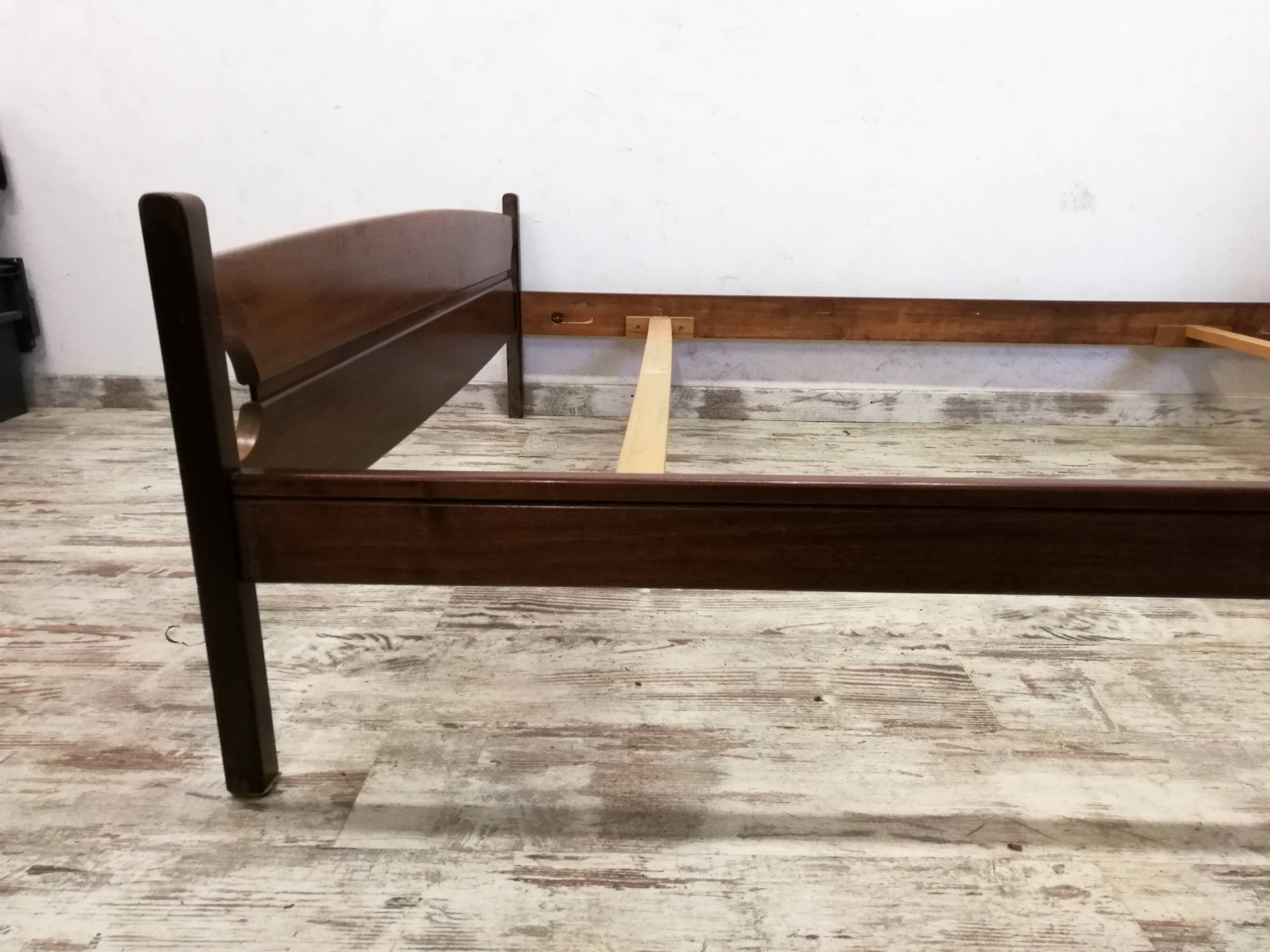 Scandinavian rosewood bed