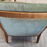 Two mid century armchairs