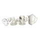 Limoges porcelain coffee service by Philippe Deshouilières