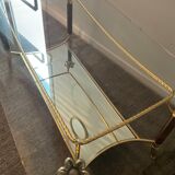 Italian coffee table Hollywood Regency style of the 70s