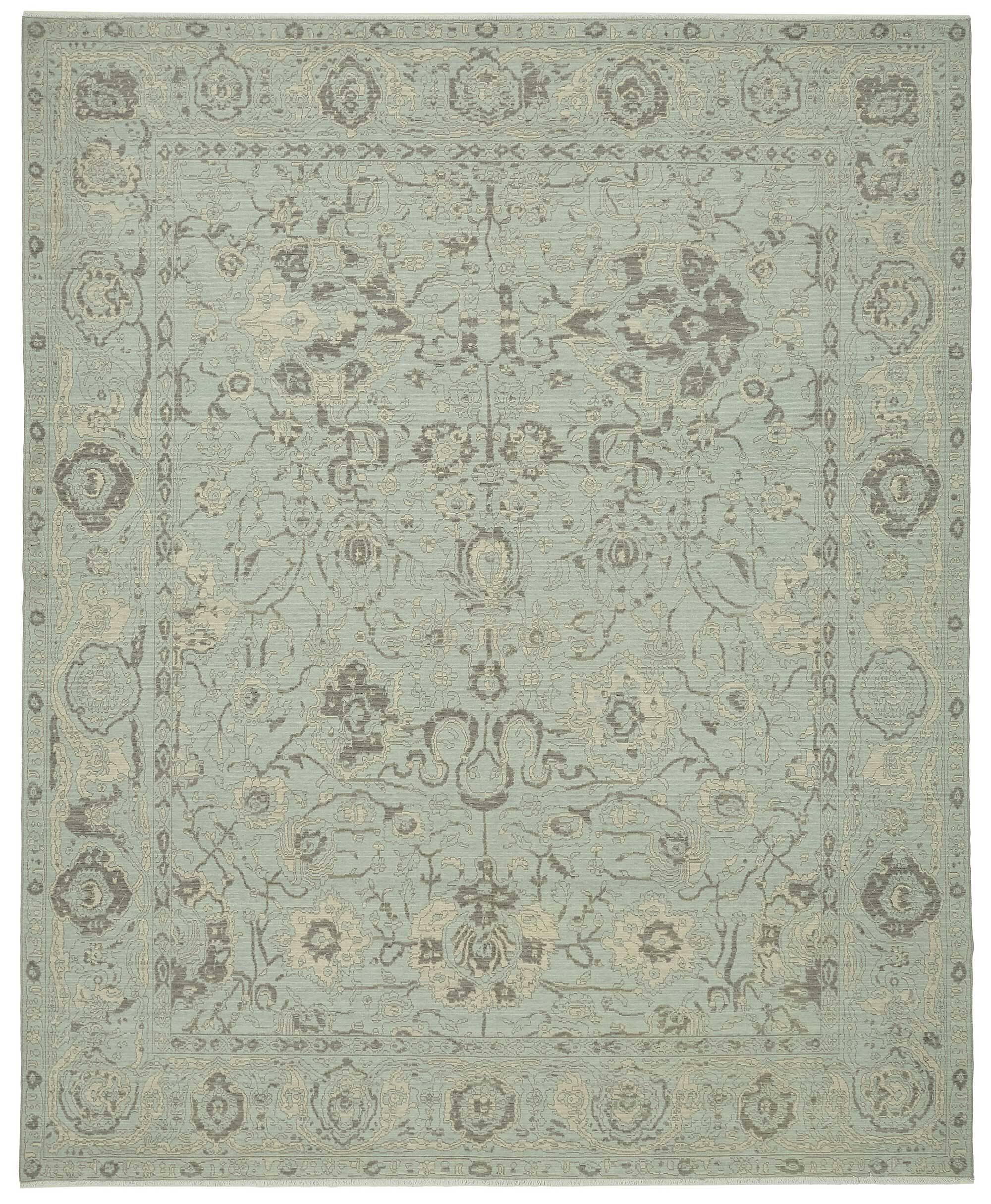 Turkish Handcrafted Loom Oushak Rug 296 cm x 365 cm