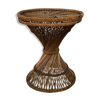 Table d’appoint palmier en buri