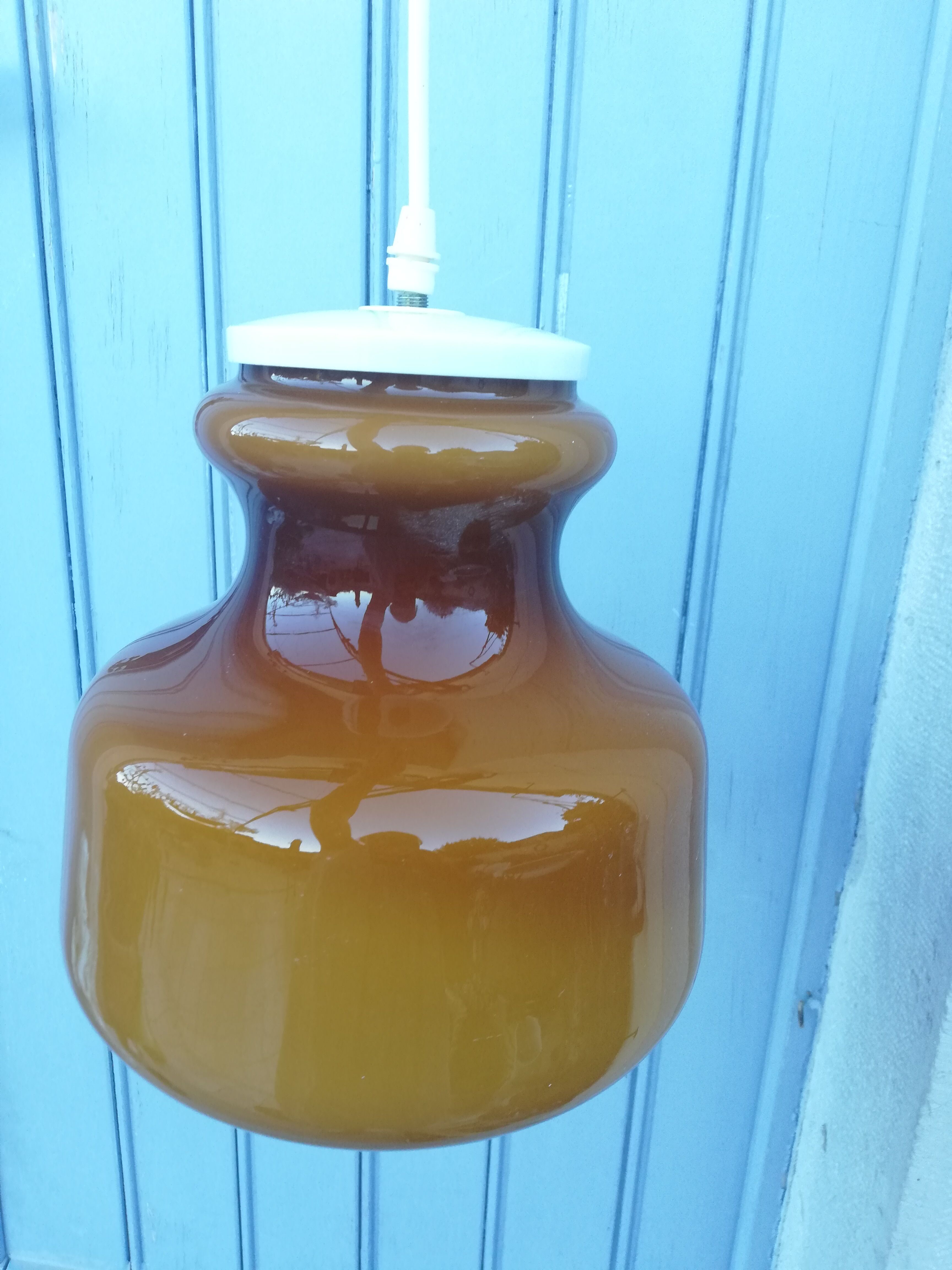 Glass hanging