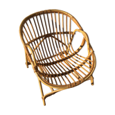 Fauteuil rotin corbeille Adulte
