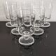 Lot de 6 verres à vin cavalier Luminarc transparent vintage
