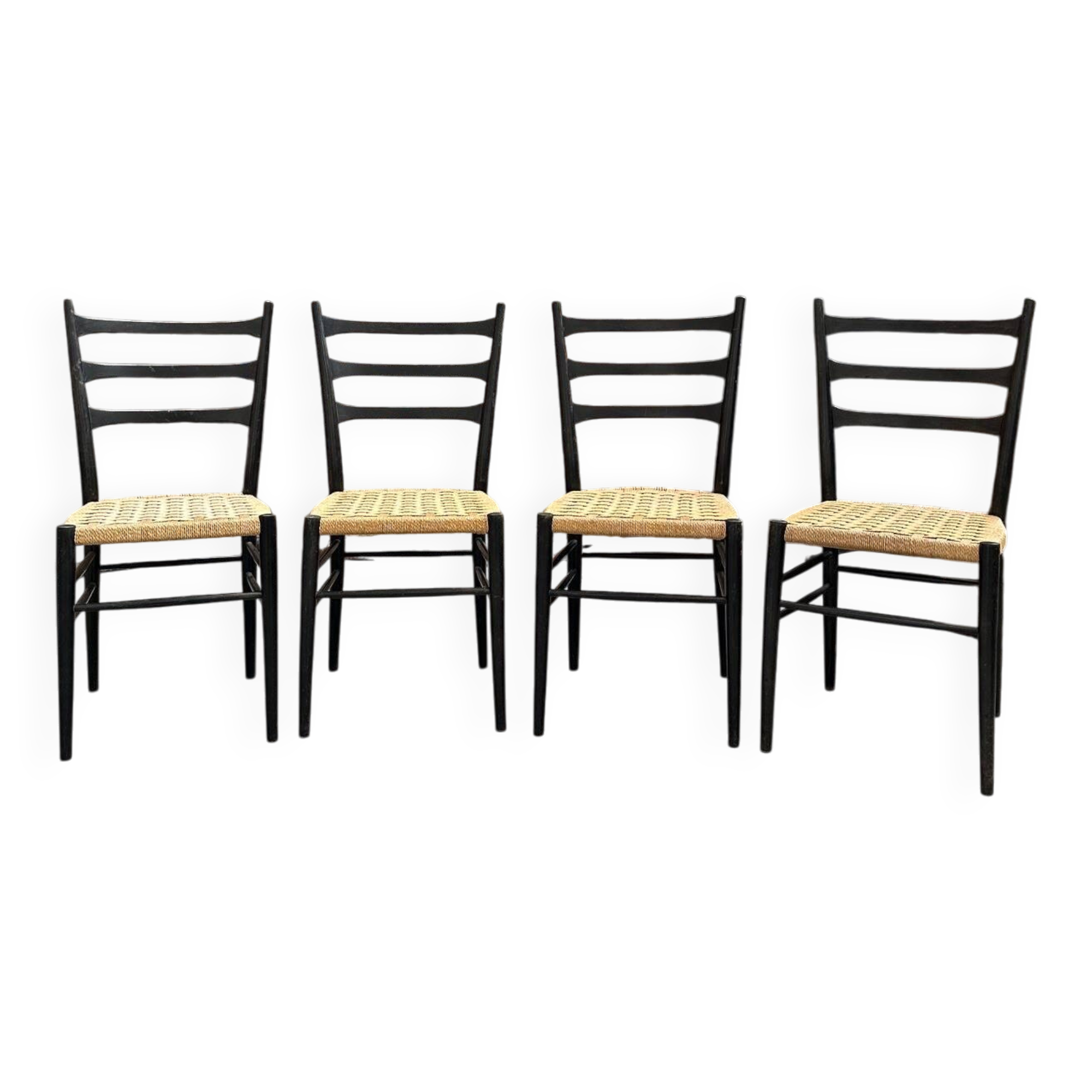 Set of 4 Gessef chairs from the 60s