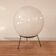 Large plastic sphere globe table lamp – Raak Amsterdam | Vintage design lamp