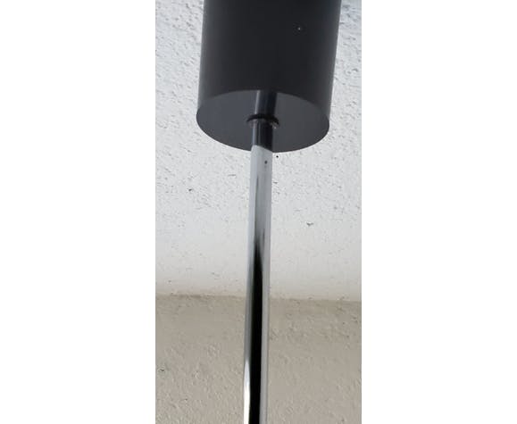 Lustre verre et inox 70's