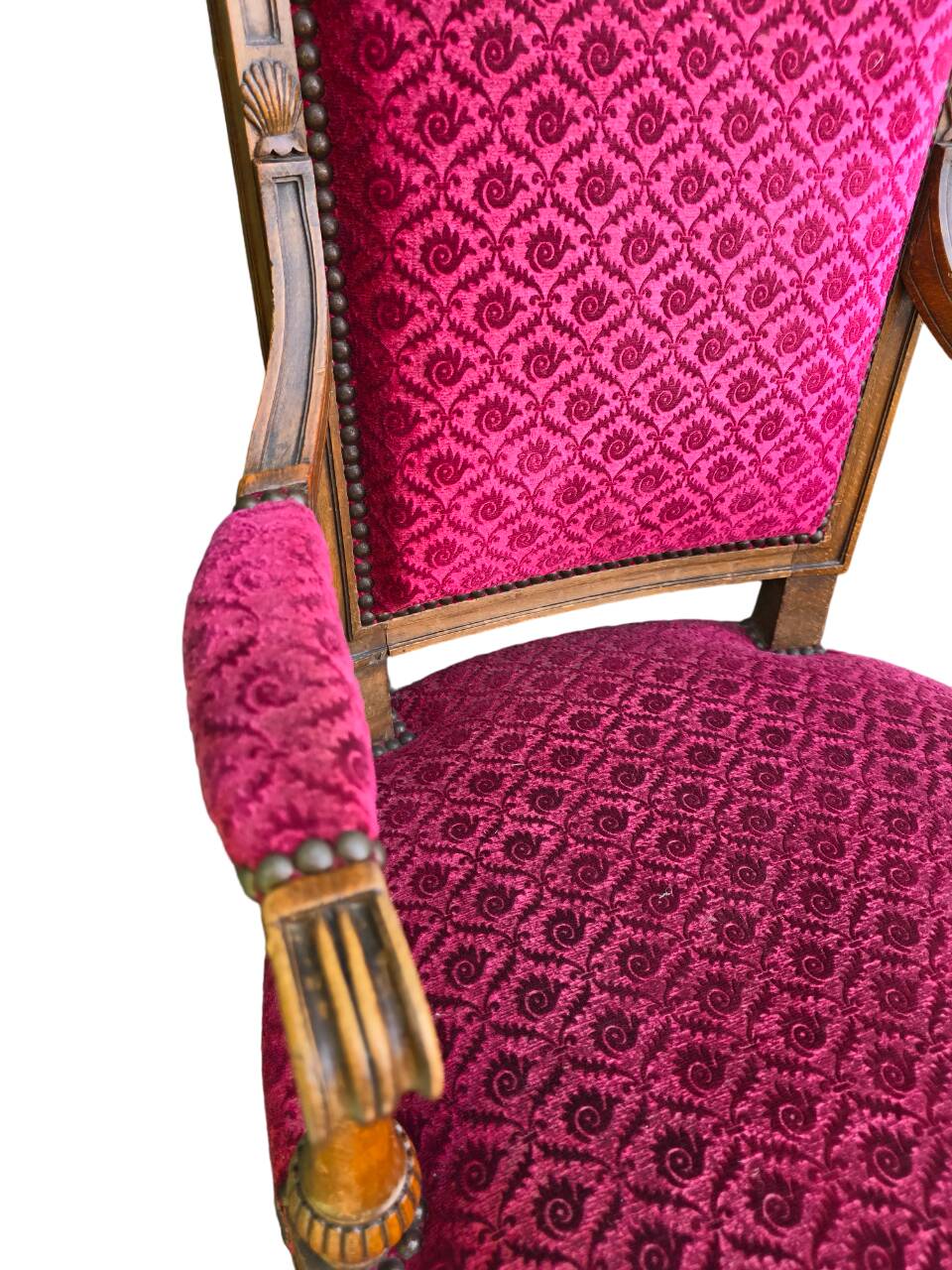 Salon Louis XVI - Banquette et deux fauteuils