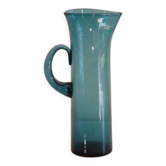 Danish glass carafe by Per Lukten 1970
