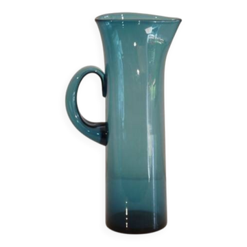 Danish glass carafe by Per Lukten 1970