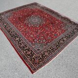 Large Oriental Rug Iran, Kashan Persian -3.00 X 3.85 Meters